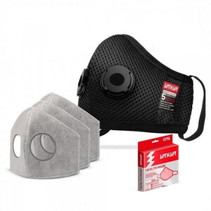 ماسک دو سوپاپ N95 یحیی با 3 عدد فیلتر کد 599VV