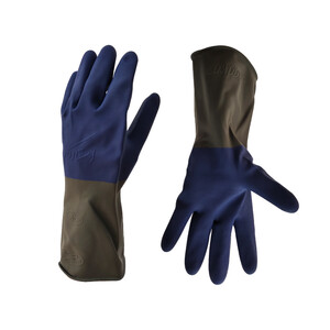 دستکش ایمنی استادکار مدل صنعتی دورنگ