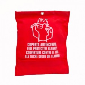 پتوی ضد حریق فایبرگلاس 1.8*1.8 اسپاسیانی