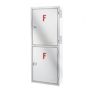 جعبه آتش نشانی استیل دوطبقه