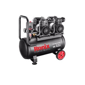 کمپرسور سایلنت 50 لیتری دوموتوره رونیکس مدل RC-5013
