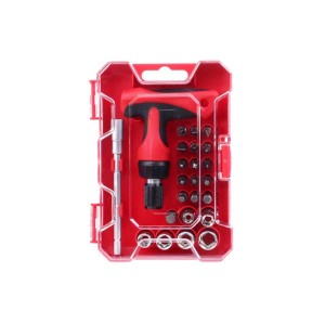 مجموعه 24 عددی سری پیچ گوشتی و بکس رونیکس مدل RH-2715