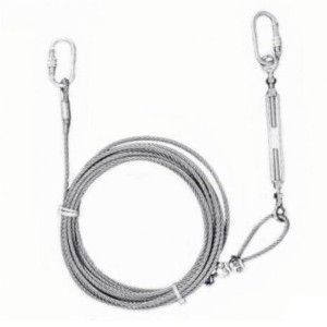 کابل نجات افقی پروتکت مدل SKC-BLOCK به طول ۱۰ متر