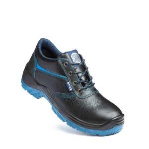 کفش ایمنی ساتر مدل لیون مشکی آبی