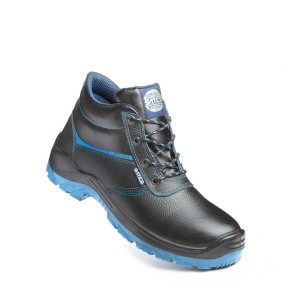 پوتین ایمنی ساتر مدل نیو پانتر مشکی آبی