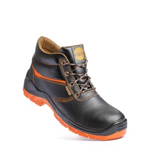 پوتین ایمنی ساتر مدل نیو پانتر مشکی نارنجی