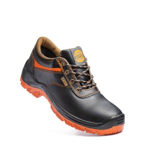 کفش ایمنی ساتر مدل نیو لیون مشکی نارنجی