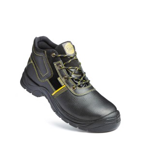 پوتین ایمنی ساتر مدل ساکو تایگر مشکی زرد