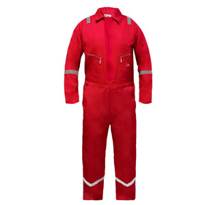 لباس کار مهندسی یکسره قرمز