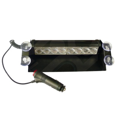 چراغ پلیسی پشت شیشه فلزی 8 ال ای دی