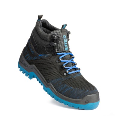 پوتین ایمنی مهندسی ساتر مدل استایل آبی بلند