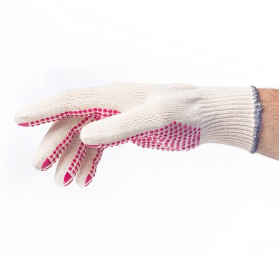 دستکش بافتنی خالدار پوشا