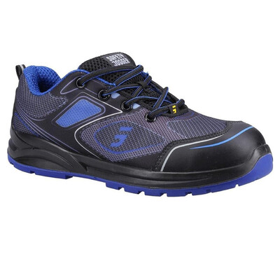 کفش ایمنی سیفتی جاگر مدل مهندسی اسپرت الکترو استاتیک CADOR-BLUE