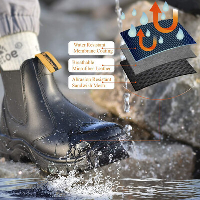کفش ایمنی سیف تو مدل آنتی استاتیک ضدآب کد 8025 SLIP