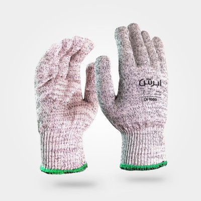 دستکش ضد برش بافتنی ابرش مدل CR1000