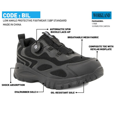 کفش ایمنی ورک لند مدل مهندسی اسپرت کد BIL