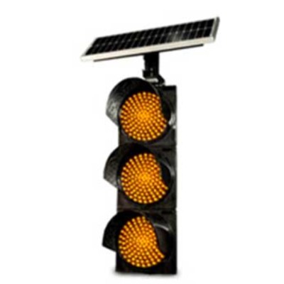 چراغ راهنمایی سولار ال ای دی سه خانه