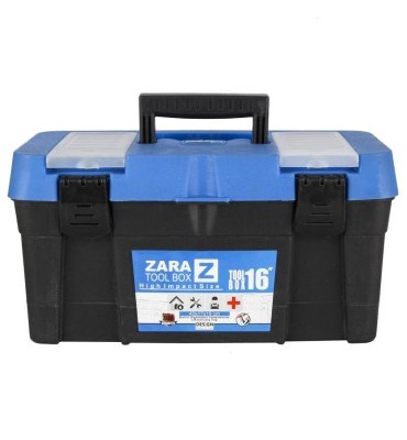 جعبه ابزار پلاستیکی زارا سایز 16 اینچ