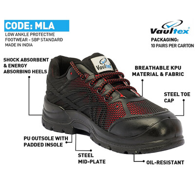 کفش ایمنی ولتکس مدل مهندسی اسپرت کد MLA