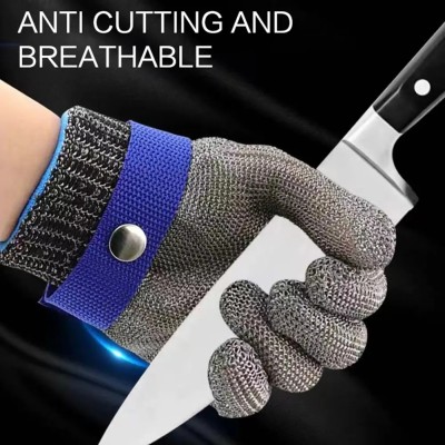 دستکش فولادی بوتکس مدل BATEX ANTIKUTT-HANSKE همراه دستکش نخی