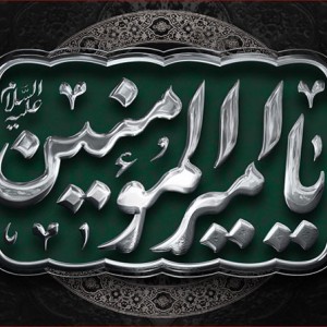 کتیبه و بیرق ویژه شهادت امیرالمومنین علیه السلام طرح شماره 1125