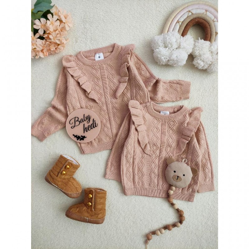 بلوز بافت صورتی گیسو