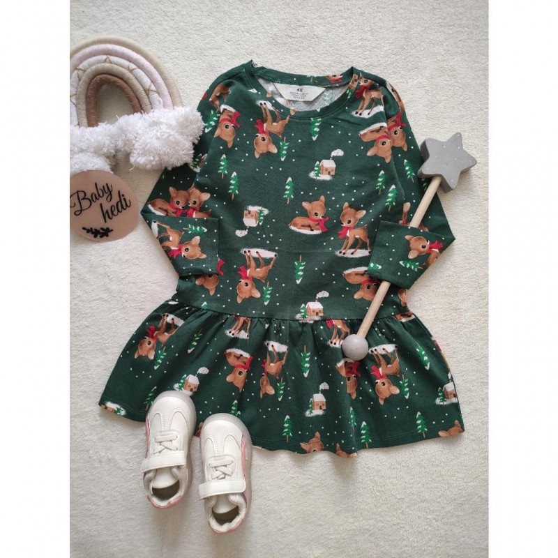 پیراهن سبز آهو