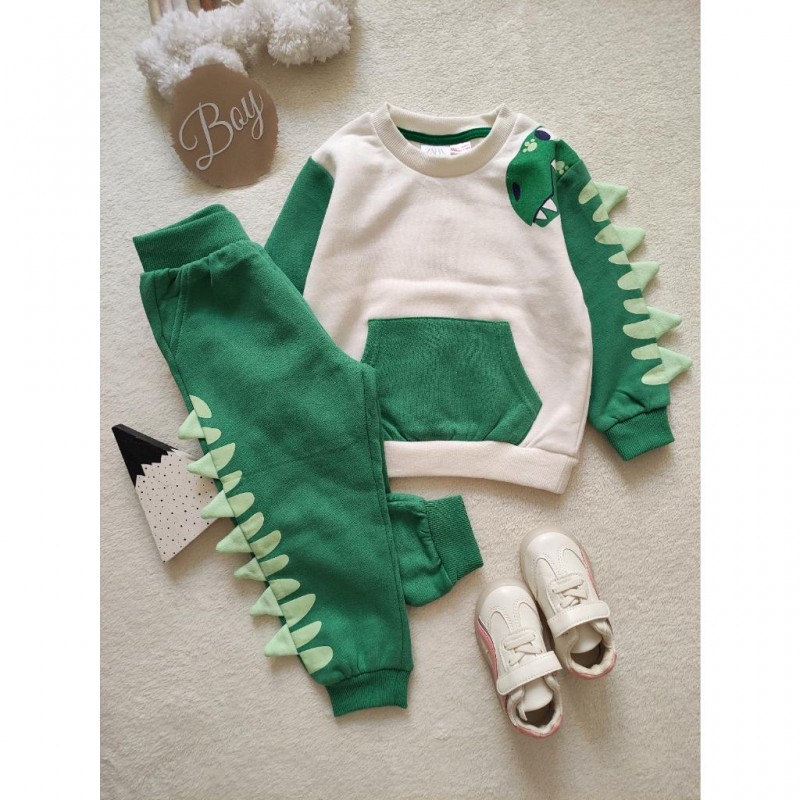 ست بلوز شلوار توکرکی دایناسور