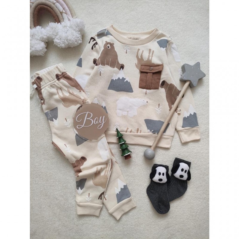 ست بلوز شلوار توکرکی حیوانات