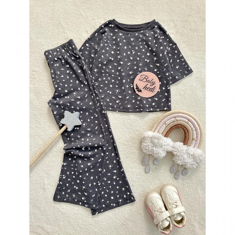 ست کراپ شلوار دخترانه