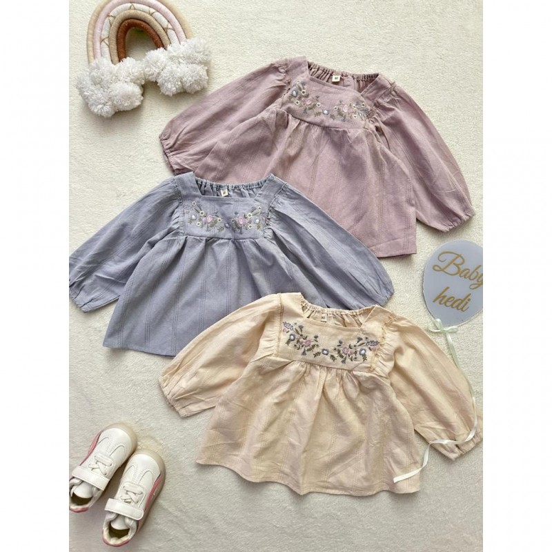 شومیز گلدوزی بهاره