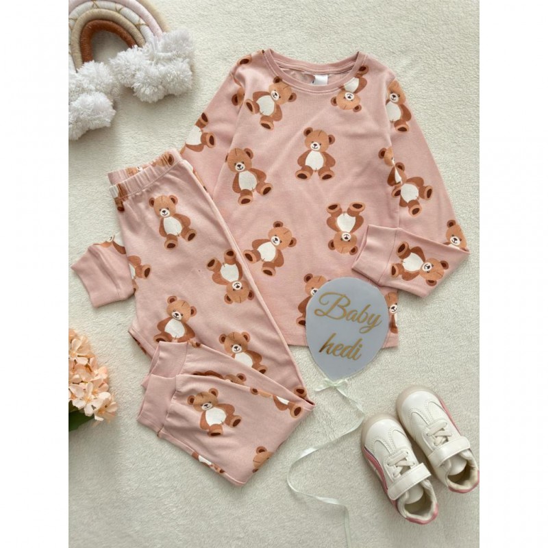 ست بلوز شلوار طرح تدی اسپرت