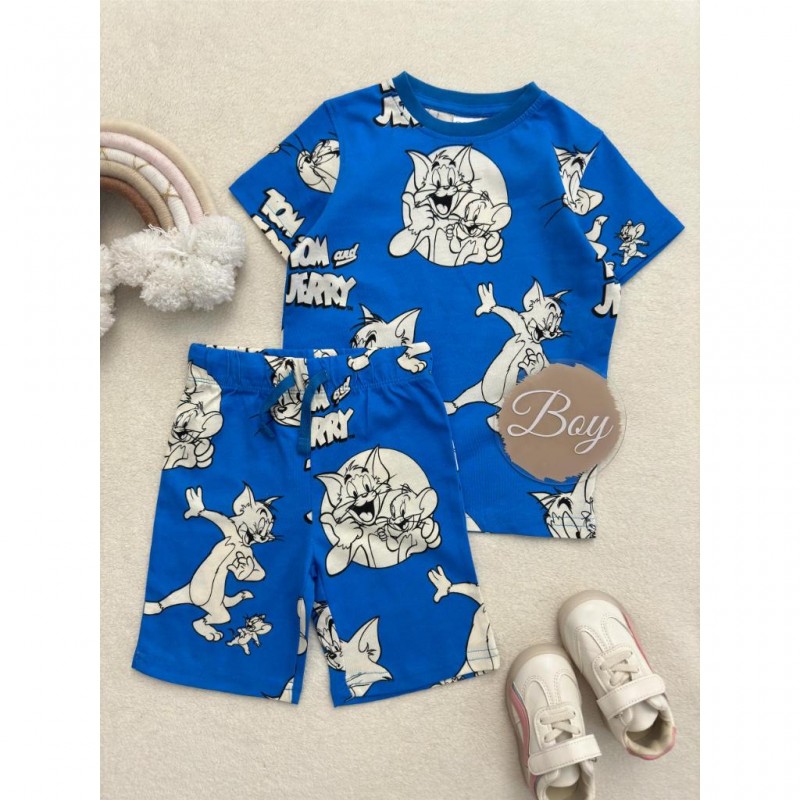 ست تیشرت شلوارک تام و جری