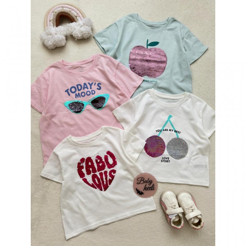 تیشرت های پولک دوزی