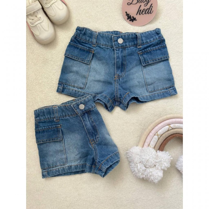 شلوارک جین کاغذی