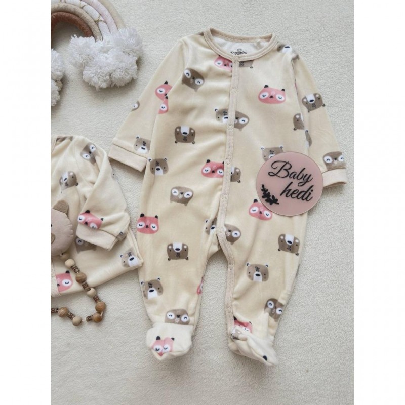 سرهمی مخمل پیشی و خرس