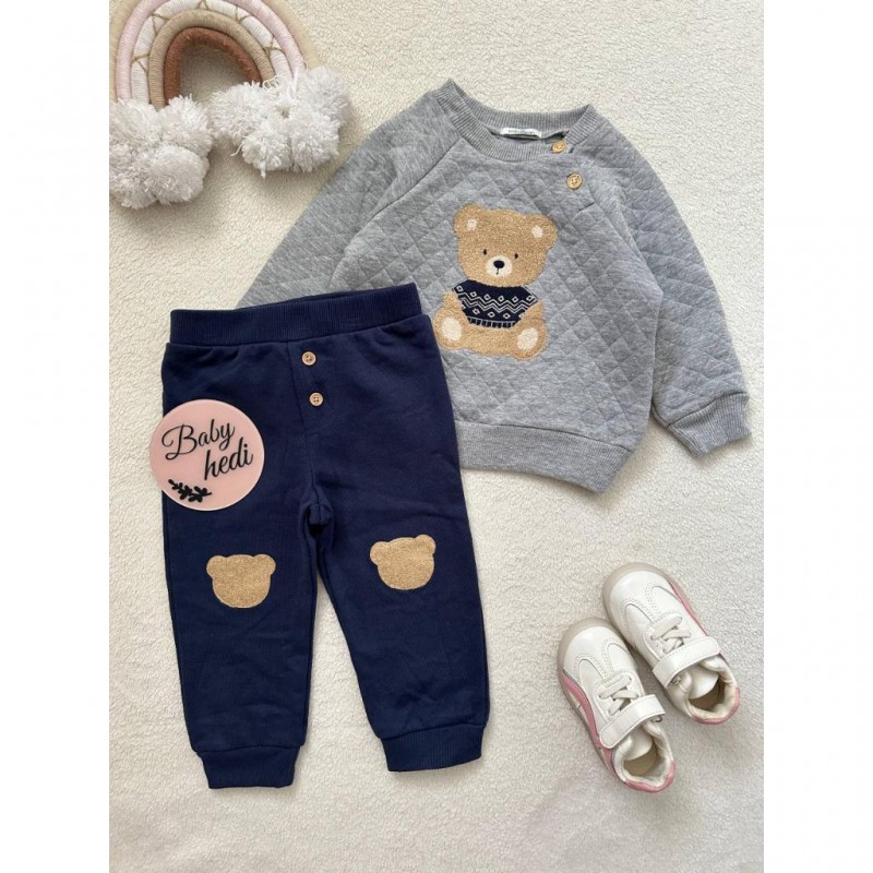 ست بلوز شلوار پسرانه خرسی