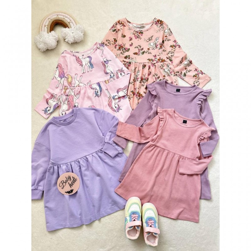 پیراهن های آستین بلند دخترانه