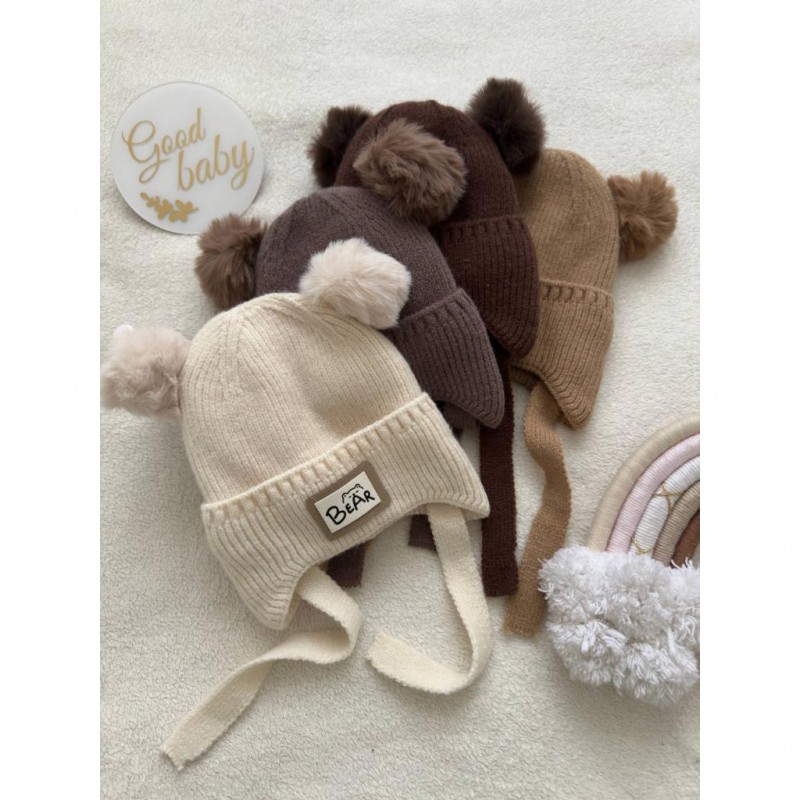 کلاه بنددار دو پوم