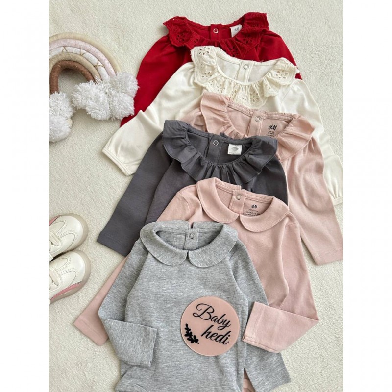 بادی های آستین بلند دخترانه