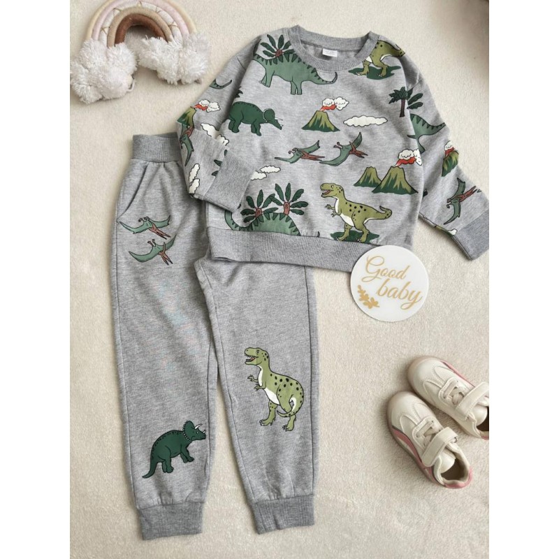 ست بلوز شلوار توکرکی دایناسور