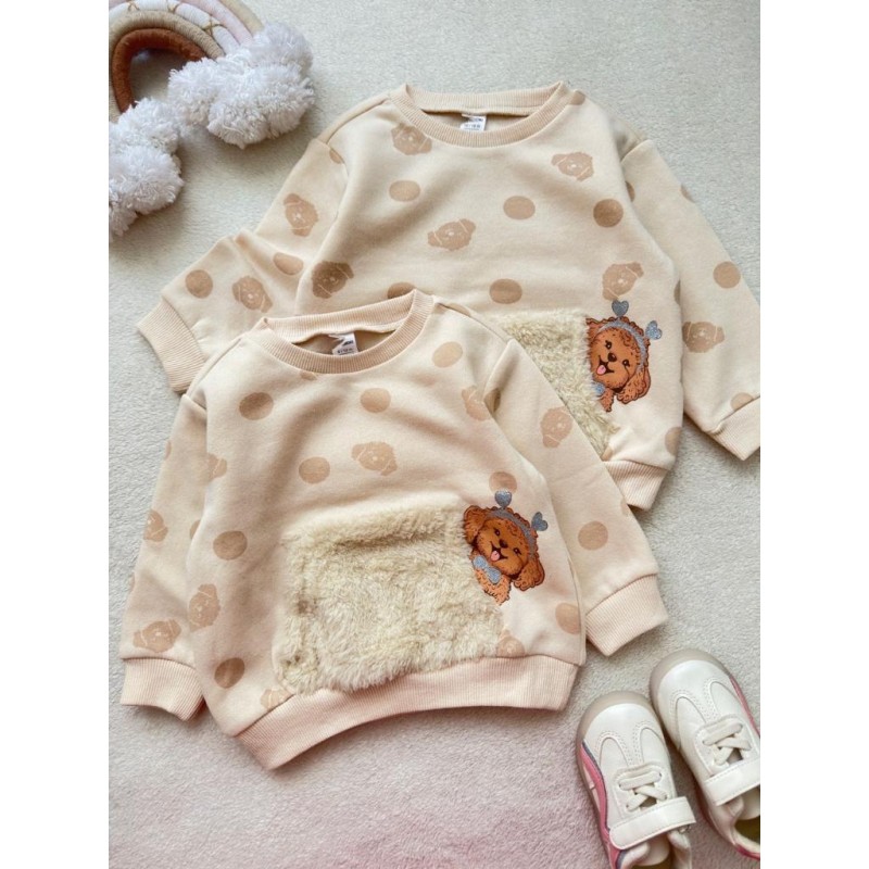 بلوز توکرکی خال خالی ال سی