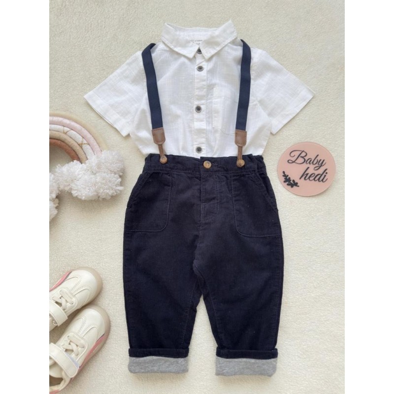 شلوار ساسبنددار و لاینردار