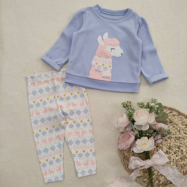 ست بلوز شلوار لاما