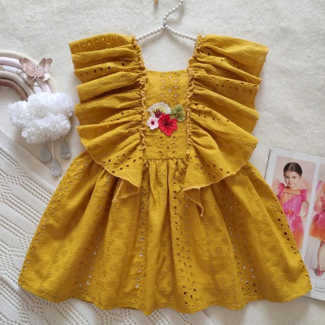 پیراهن خامه دوزی