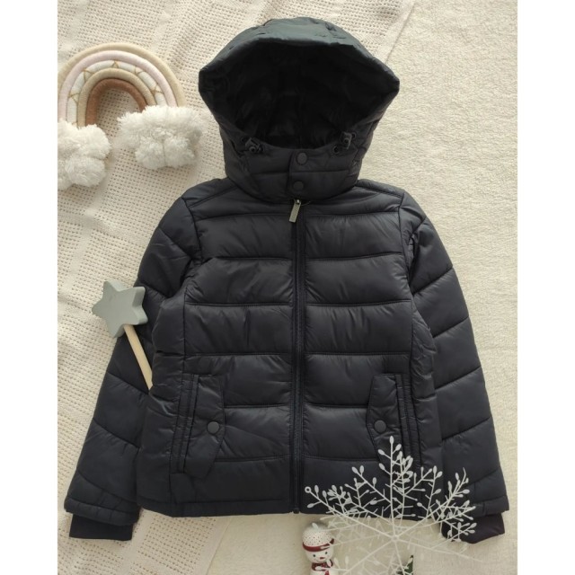 کاپشن سرمه ای