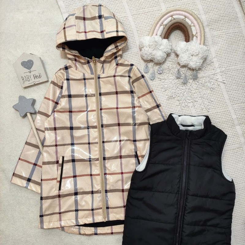 پالتو بارانی جلیقه دار