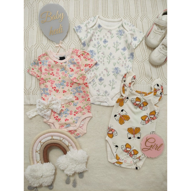 بادی های پروانه ای و گل گلی