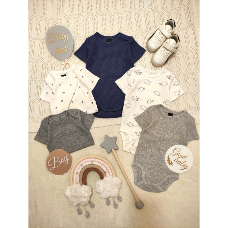 بادی های نخی آستین کوتاه