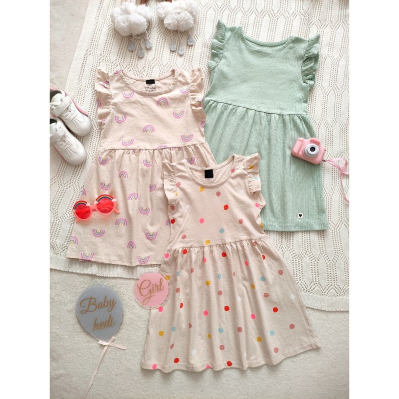 پیراهن های سرشانه چین دار